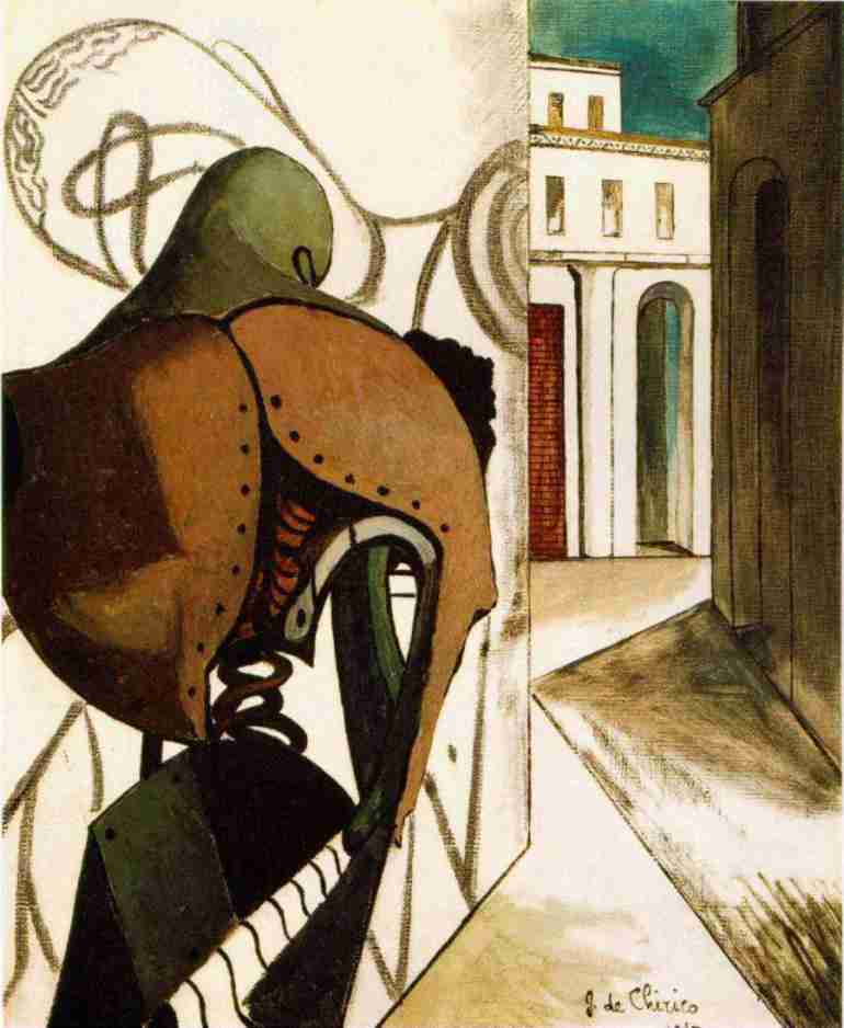 Giorgio De Chirico, "As vexações do pensador" (1937)